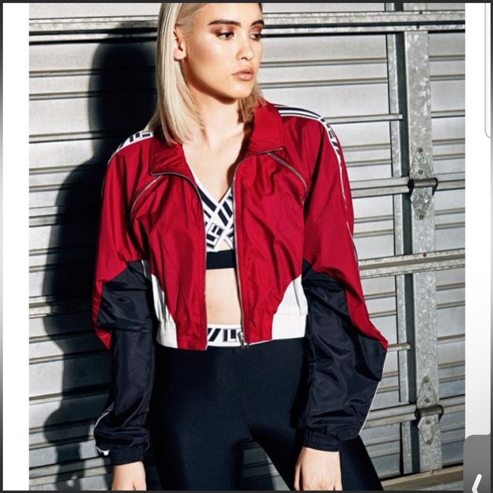 LF Cropped Racer Jacket